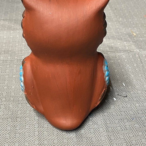 Bohemian-Style Owl Sculpture - Picture 2 of 3